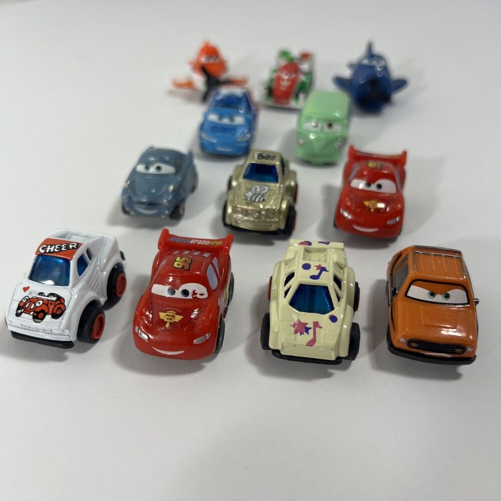 Disney - Pixar - Micro Drifters et al. - Cars and Planes - Lot of 12